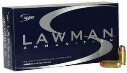 Speer Lawman .380 auto ammunition